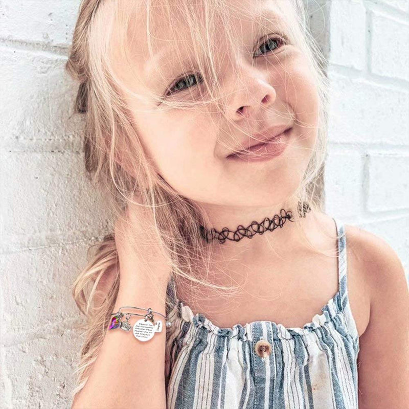 [Australia] - Whenever You Feel Overwhelmed Remember Whose Straighten Your Crown Bracelet, Engraved Inspirational Bracelet with Crystal from Swarovski Bracelet for Girls Daughter Granddaughter Mom Grandma Niece "Niece 