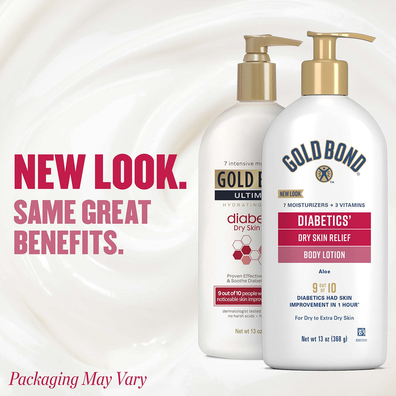 [Australia] - Gold Bond Ultimate Hydrating Lotion Diabetics' Dry Skin Relief, 13 oz., Moisturizes & Soothes 
