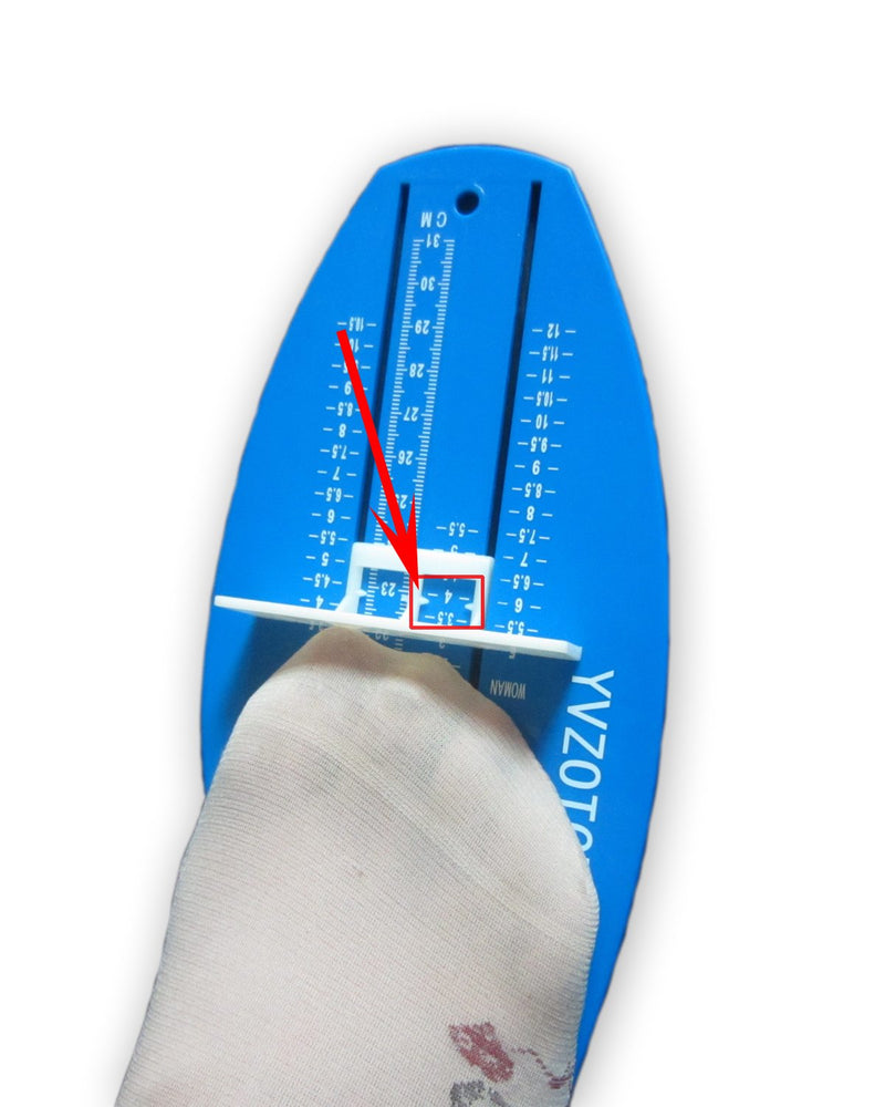 [Australia] - Foot Measuring Device for kids Adult Shoe Sizer Buying Shoes Online with a Foot measurement 
