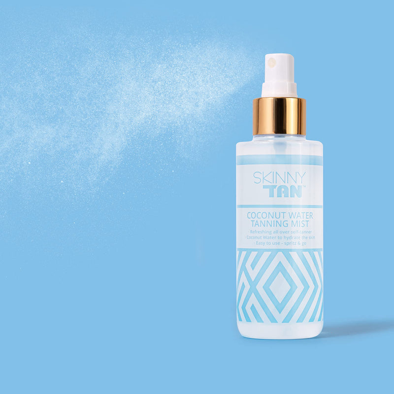 [Australia] - Skinny Tan Coconut Water Tanning Mist 150ml | Coconut & Vanilla Aroma | Soft Velvet Finish | Cruelty Free & Vegan | Paraben Free 