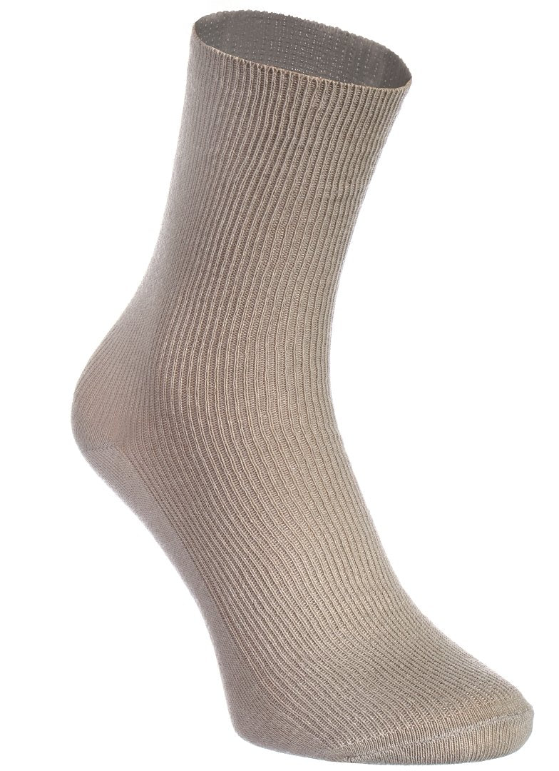 [Australia] - 8 pairs of DIABETIC Non-Elastic Cotton Socks for SWOLLEN FEET for Mens & Womens 10-11 Black 