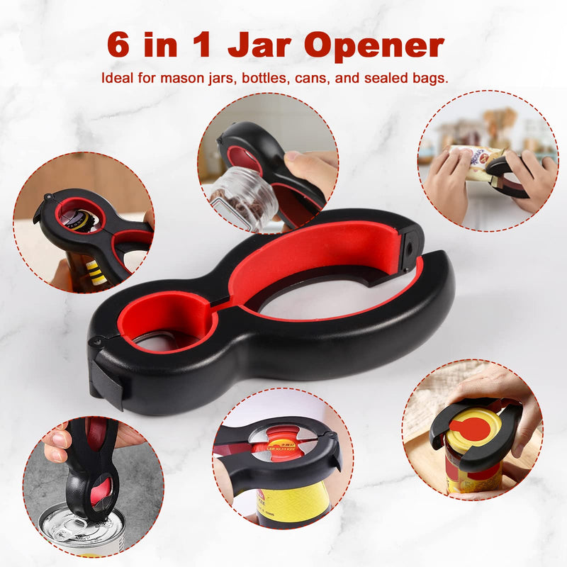 [Australia] - Jar Opener for Weak Hands - 5 Pack Bottle Openers for Arthritis Hands, Can Openers for Arthritic Hands, Top Gadgets Disability Aids and Equipment for Kitchen 