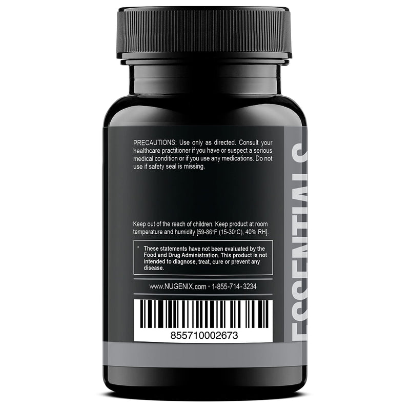 [Australia] - Nugenix Essentials Tribulus Terrestris Extract - 95% Total Saponins, 1000mg High Potency, Extra Strength, 60 Count 