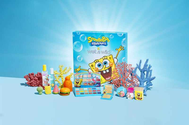 [Australia] - Wet n Wild Highlighter Squarepants Makeup Gold Shimmer Highlighter Makeup 1114232, SpongeBob, 0.19 Ounce 