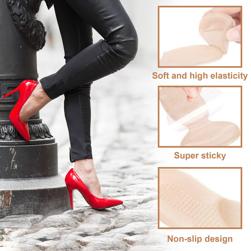 [Australia] - Heel Grips, Premium Heel Grips for Ladies Shoes, Self Sticky Heel Protector, Adds Volume, and Cushioning, Heel Protectors Good for Most New Shoes Insoles 