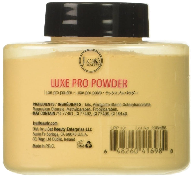 [Australia] - J.Cat Beauty Luxe Pro Powder, 1.5 Ounce - LPP101 Banana 