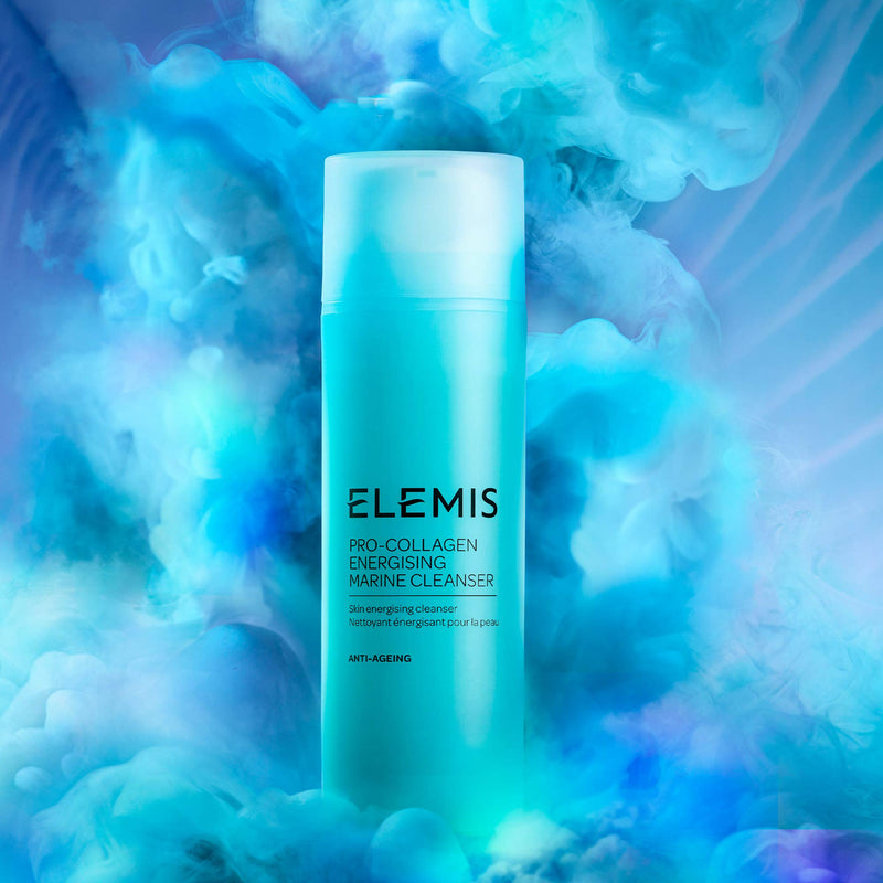 [Australia] - Elemis Pro-Collagen Energising Marine Cleanser, Supercharged Facial Cleanser to Revive and Rejuvenate, Luxurious Gel Face Cleanser to Remove Makeup for a Youthful Glow, Deep Skin Cleanser, 150 ml 