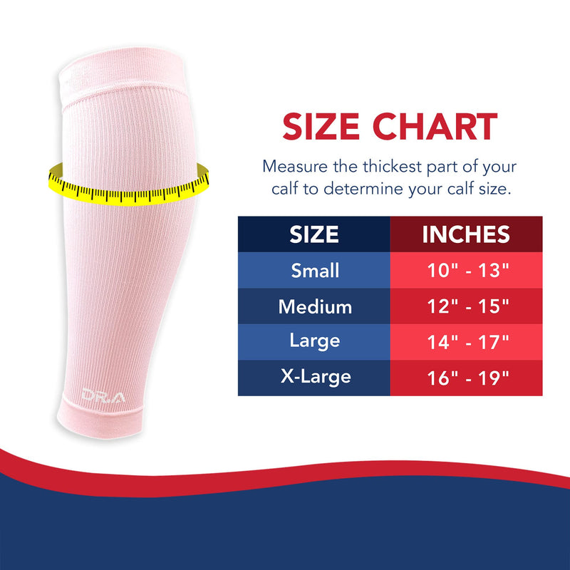 [Australia] - Doctor Developed Calf Compression Sleeve Men and Women - Leg Compression Sleeve for Leg Pain Relief, Muscle Recovery, Shin Splint, and Varicose Veins by Dr. Arthritis (Medium, Pink, 1 Pair) Medium 