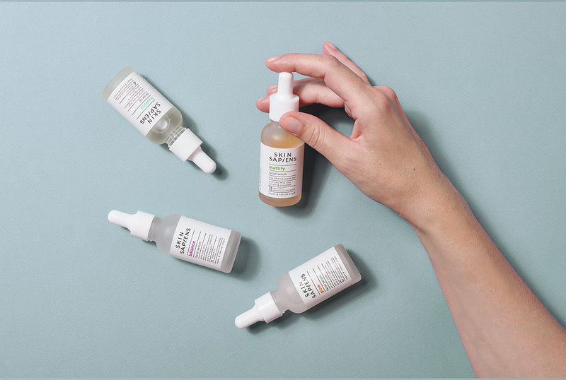 [Australia] - SKIN SAPIENS BALANCE Facial serum with prebiotics and hyaluronic acid to balance face microbiome, natural Ecocert Cosmos, for men and women, Cruelty Free and Vegan Skincare for sensitive skin, 30 ml. 