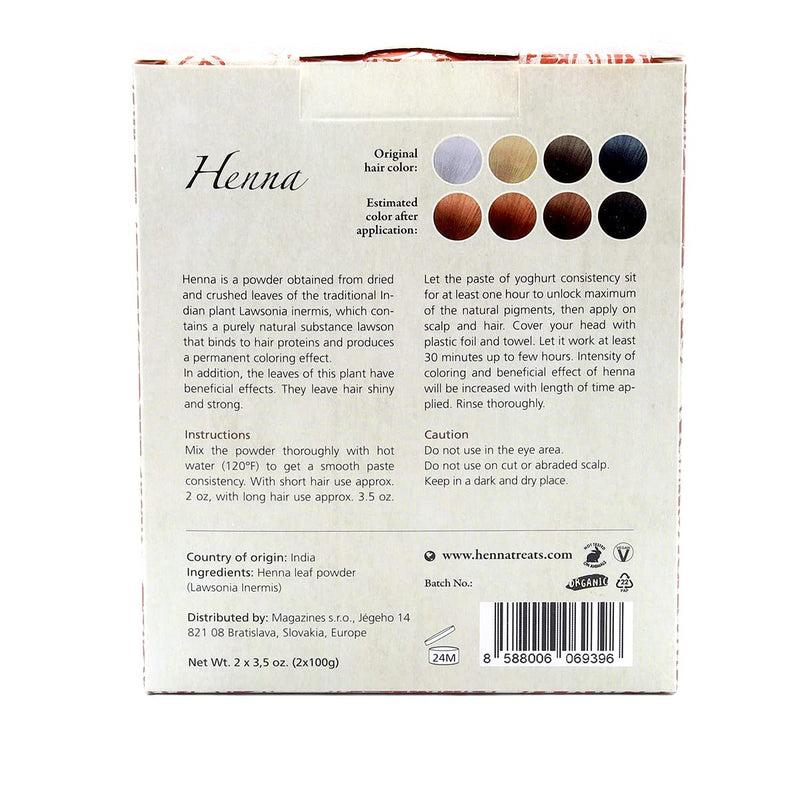 [Australia] - Henna Powder - Red Hair Dye - Fresh and Pure Organic - 7 ounce - Indian Natural Hair Care 