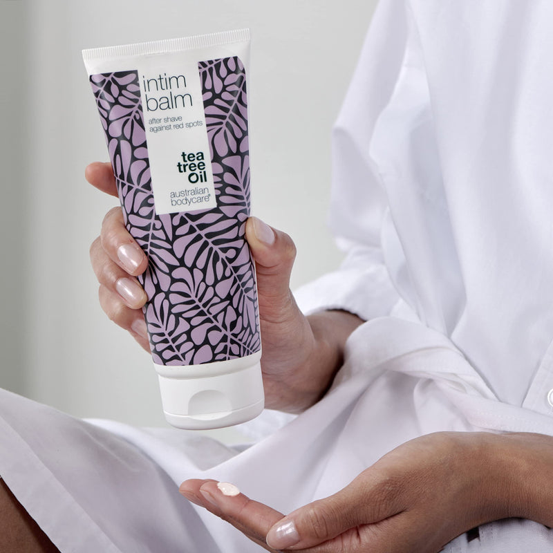 [Australia] - Australian Bodycare Intim Balm 100ml - Intimate After Shave Balm, Ingrown Hair Treatment, Razor Bumps and Razor Burns, for Use After Shave & Wax – Perfect for Intimate Hair Removal and Shaving Tea Tree Oil 100 ml (Pack of 1) 