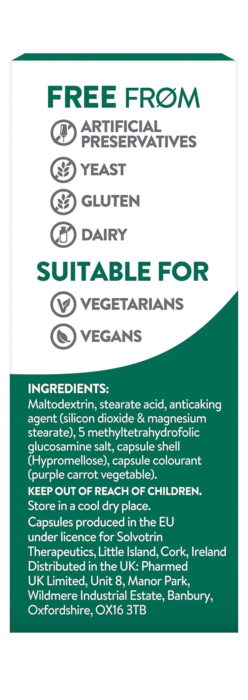 [Australia] - Active Folic | Folic Acid for Pregnancy | x3 Greater Absorption | Vegan Folic Acid Supplement Containing Methyl Folate | 60 Tablets 