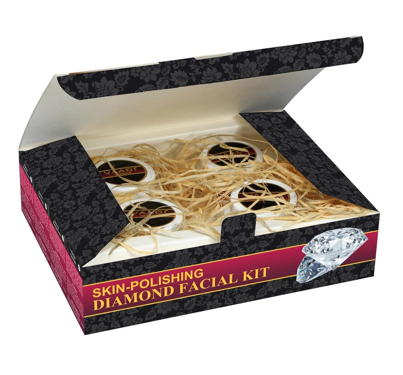 [Australia] - Vaadi Herbals Skin-Polishing Diamond Facial Kit For All Skin Type 70 gms 
