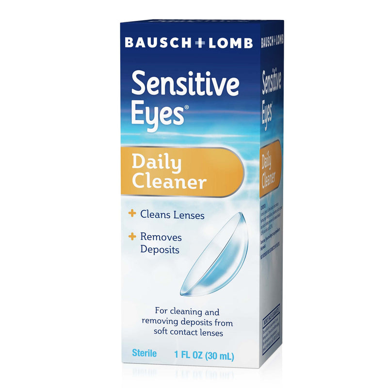 [Australia] - Contact Lens Solution by Bausch & Lomb, for Cleaning and Removing Deposits from Soft Contact Lenses, Daily Lens Cleaner, 1 Fl Oz 