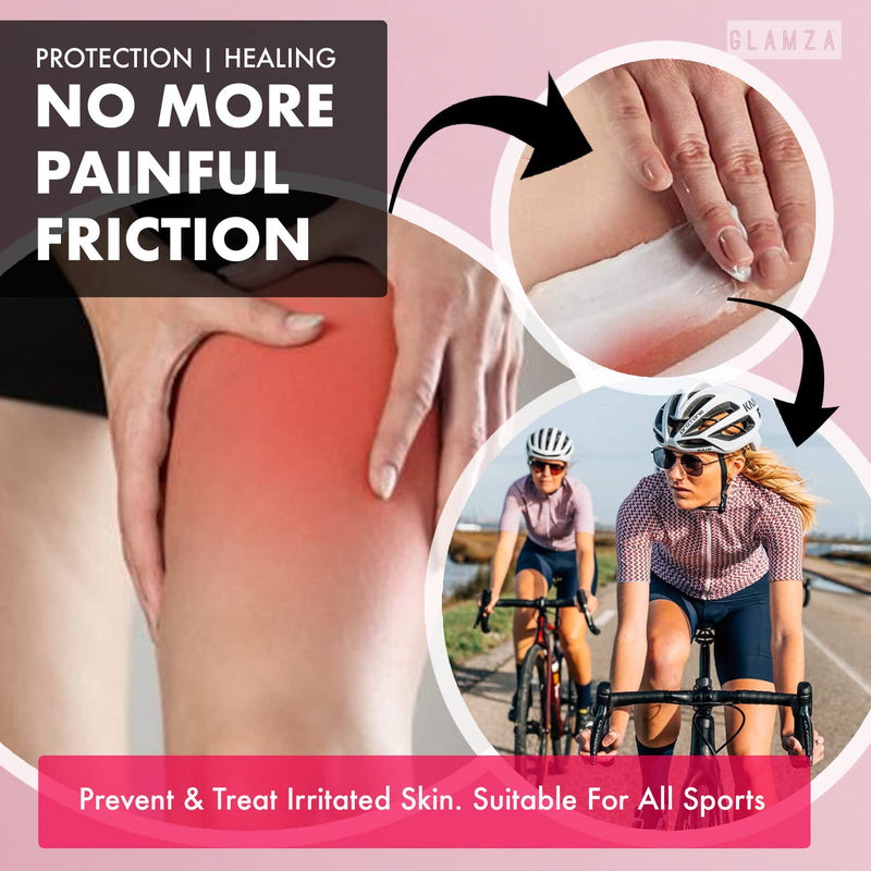 [Australia] - Glamza Chub Rub Anti Chafing Cream Smooth Skin Full Body Solution Sports Running Hands Feet Care 50g 