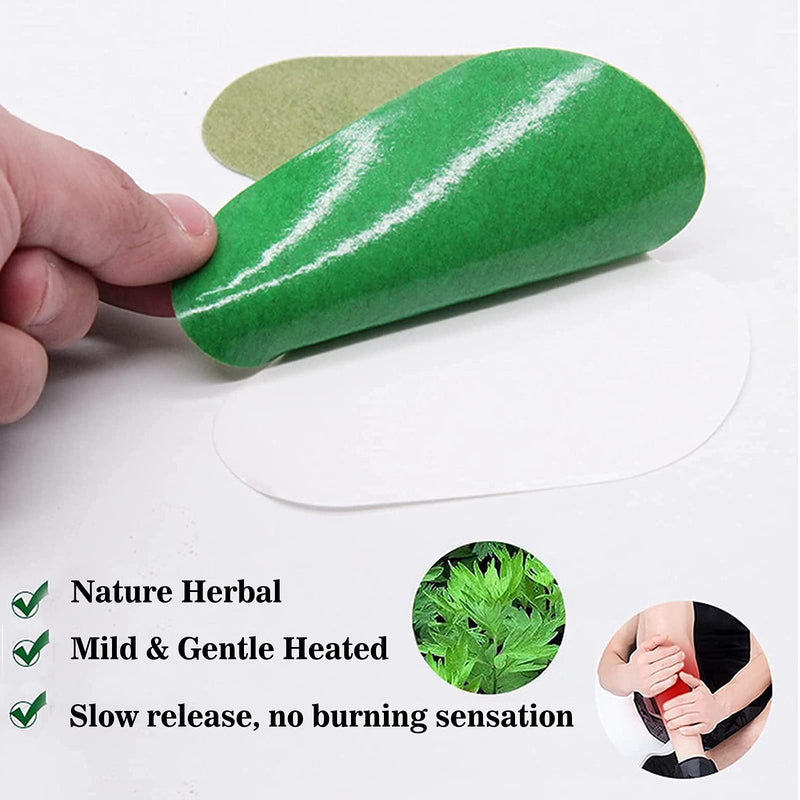 [Australia] - MQ Pain Relief Patches, Knee Pain Relief Plasters, Knee Pain Paste Wormwood Sticker,12PCS Pain Relieving for Neck/Knee/Muscles Joints Pain 