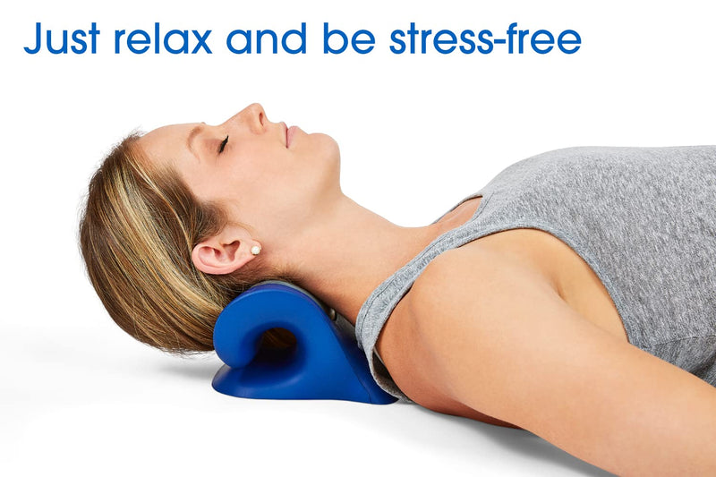 [Australia] - ComforTrac Wave Cervical Traction Neck Support & Stretcher – Made in USA, Provides Ergonomically Correct Support for Relief of Pain, Headaches, Cervicalgia, TMJ & Spine Alignment 