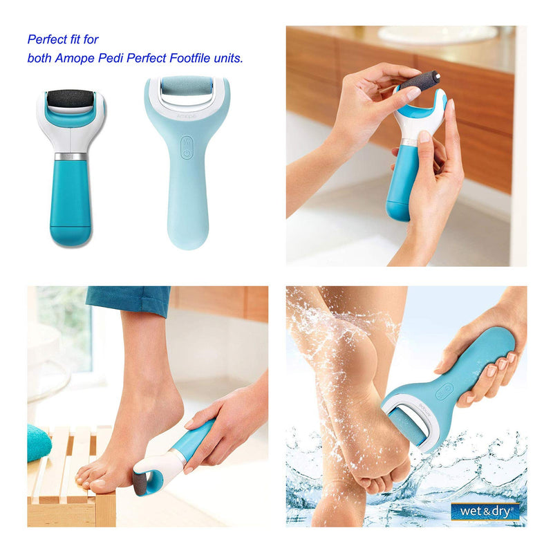 [Australia] - 24Pack Extra Coarse Regular Coarse Pedi Perfect Refills Compatible with Amope Pedi Perfect Footfile 6Extra+12Regular+6Soft 