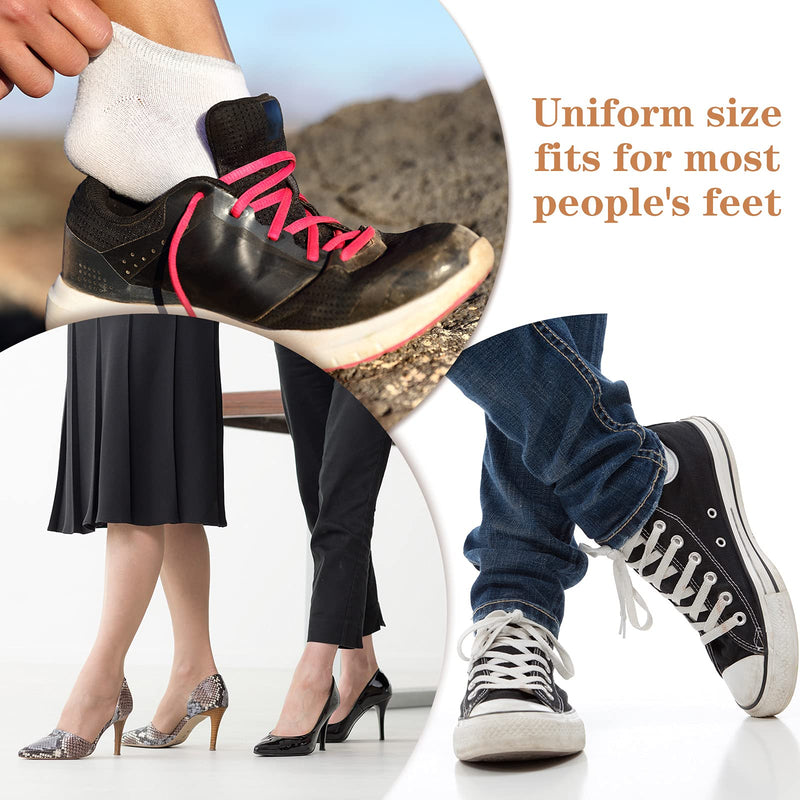 [Australia] - 48 Pieces U-Shaped Felt Callus Pads Metatarsal Foot Pads for Pain Relief Keep Calluses from Rubbing on Shoes Forefoot and Support Self-Adhesive Foam Foot Cushion Pad for Men and Women Beige 