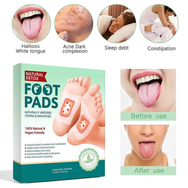 [Australia] - Detox Foot Patches, Detox Foot Pads, Foot Patches, Cleaning Detox Foot Pads, Foot Care, Improve Sleep Quality Enhance Blood Circulation (03) 03 