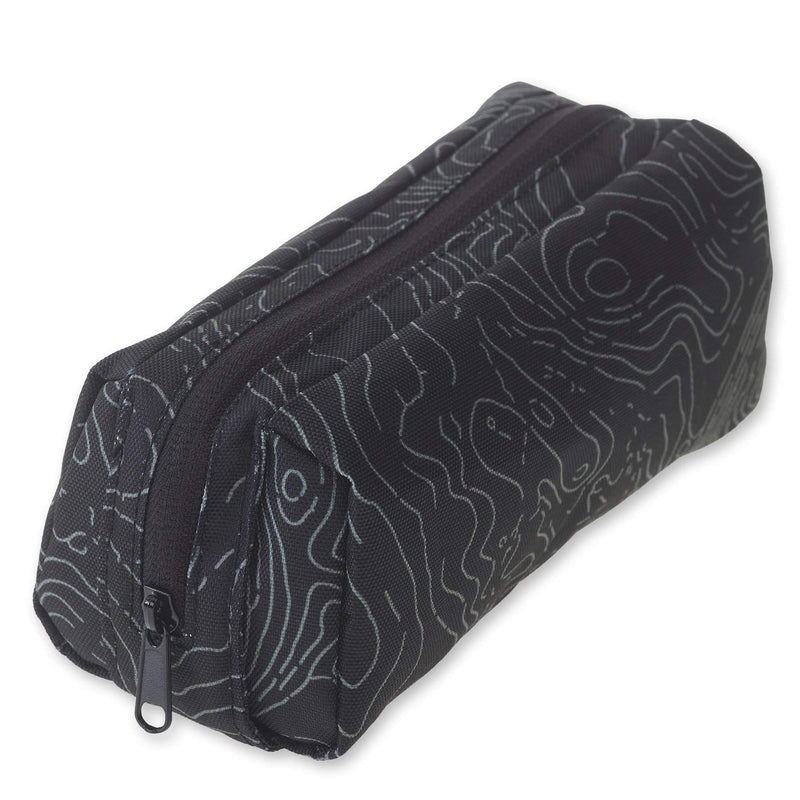 [Australia] - KAVU Pixie Pouch Accessory Travel Toiletry and Makeup Bag One Size Black Topo 