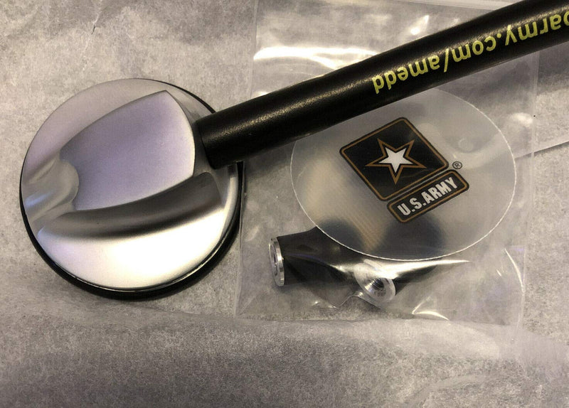 [Australia] - U.S. Army Cardiology Stethoscope Single Head for Medical and Clinical Use - 27 inch 