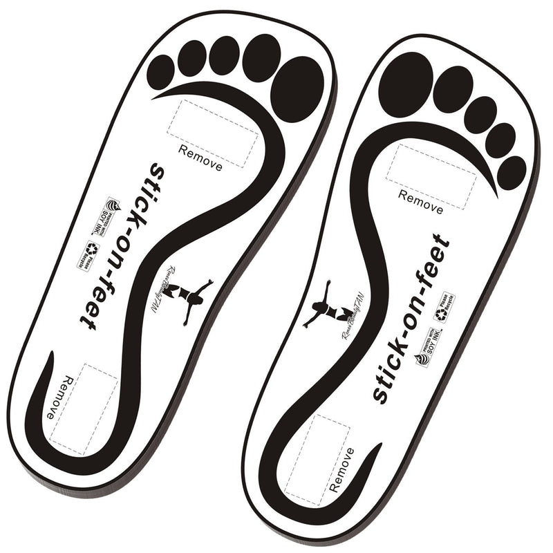 [Australia] - 60Pairs(120feets) Spray Tanning DISPOSABLE STICKY FEET BLACK ‚Ä¶ 