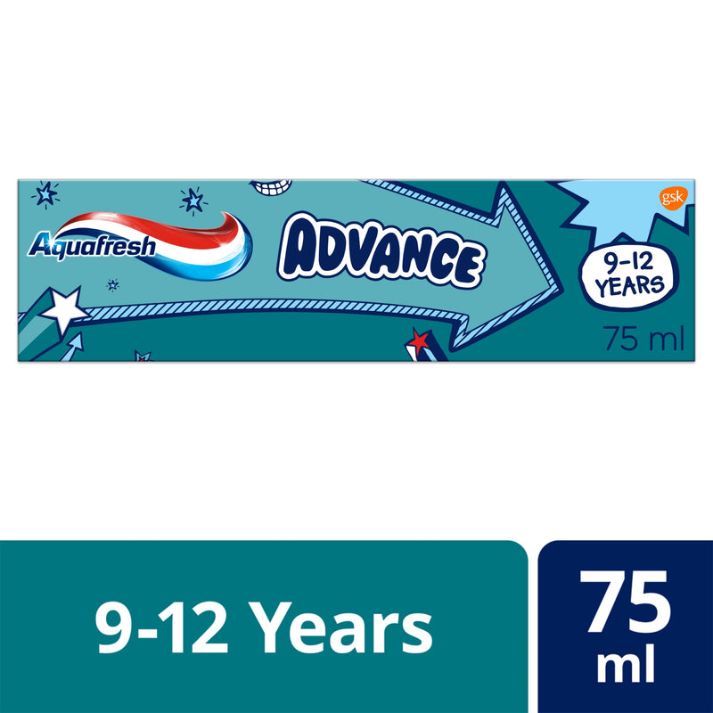 [Australia] - Aquafresh Kids Toothpaste Advance 9-12 Years 75 ml 