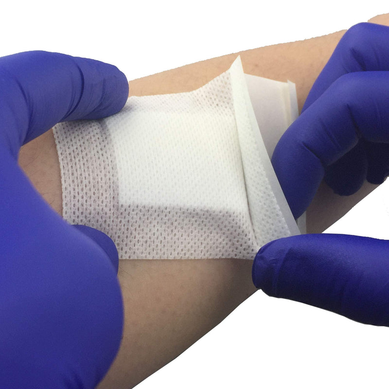 [Australia] - Pack of 25 Adhesive Wound Dressings - Suitable for cuts and grazes, Diabetic Leg ulcers, Venous Leg ulcers, Pressure Sores (60mmx70mm) 60mmx70mm 