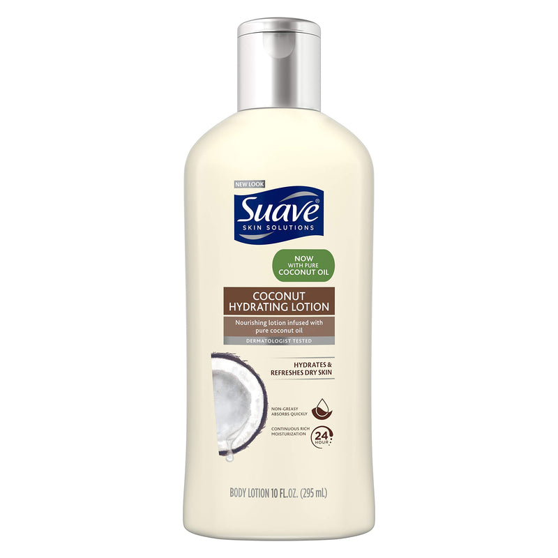 [Australia] - Suave Skin Solutions Body Lotion Coconut Hydrating 10 oz 