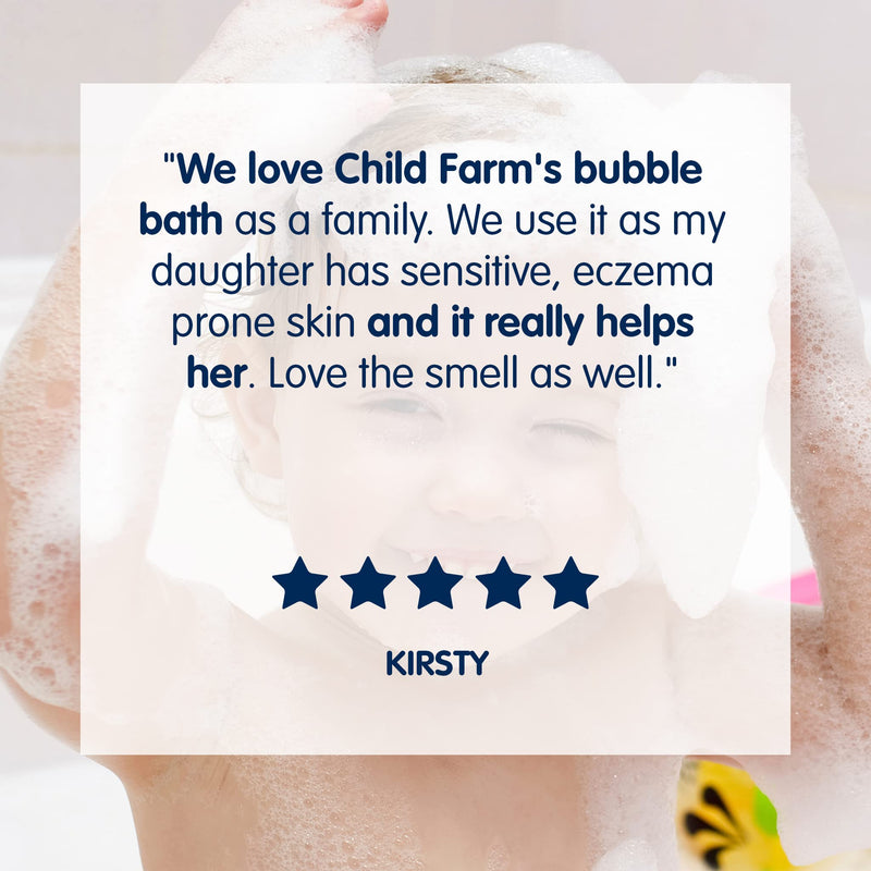 [Australia] - Childs Farm | Kids Bubble Bath | Blueberry & Organic Mango | Gently Cleanses & Soothes | Suitable for Dry, Sensitive & Eczema-prone Skin | 250ml Blurberry&Mango 250 ml (Pack of 1) 
