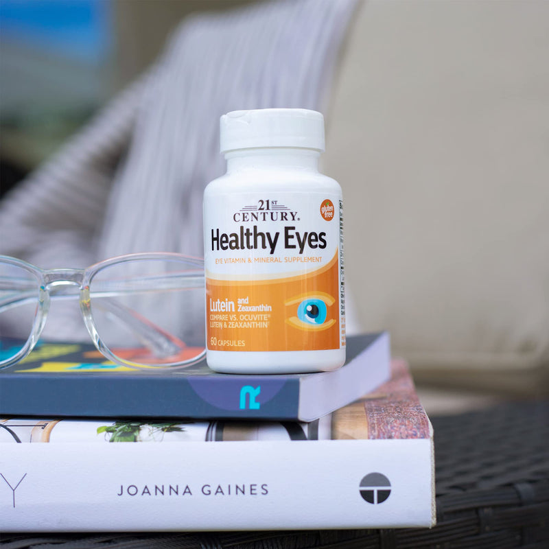 [Australia] - 21st Century Healthy Eyes Lutein and Zeaxanthin Capsules, 60 Count (27454) 