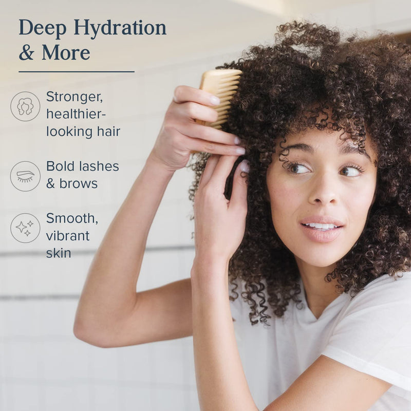 [Australia] - HERITAGE STORE Palma Christi Castor Oil | Hair & Skin Moisturizer, Eyebrow Thickener | Cold Pressed, Hexane & Fragrance Free | 8 oz Single 