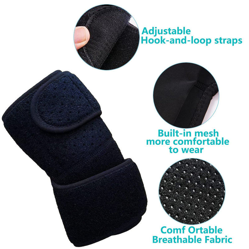 [Australia] - Adjustable Elbow Support for Tendonitis, Breathable Elbow Brace，Wrap forGolfers and Tennis，Workouts,Arthritis, Sports Injury Rehabilitation & Protection Against Reinjury,Pain Relief 