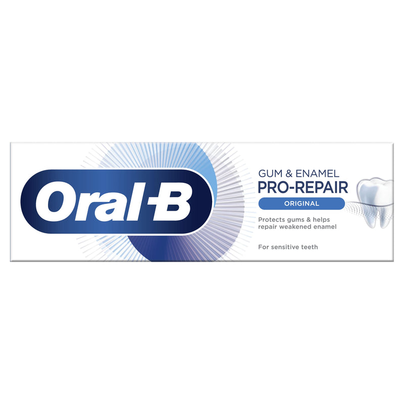 [Australia] - Oral-B Gum & Enamel Pro-Repair Toothpaste, 75 ml, Protection for Sensitive Teeth, Revitalises Gums, Original Gum & Enamel Original 1 x 75 ml 