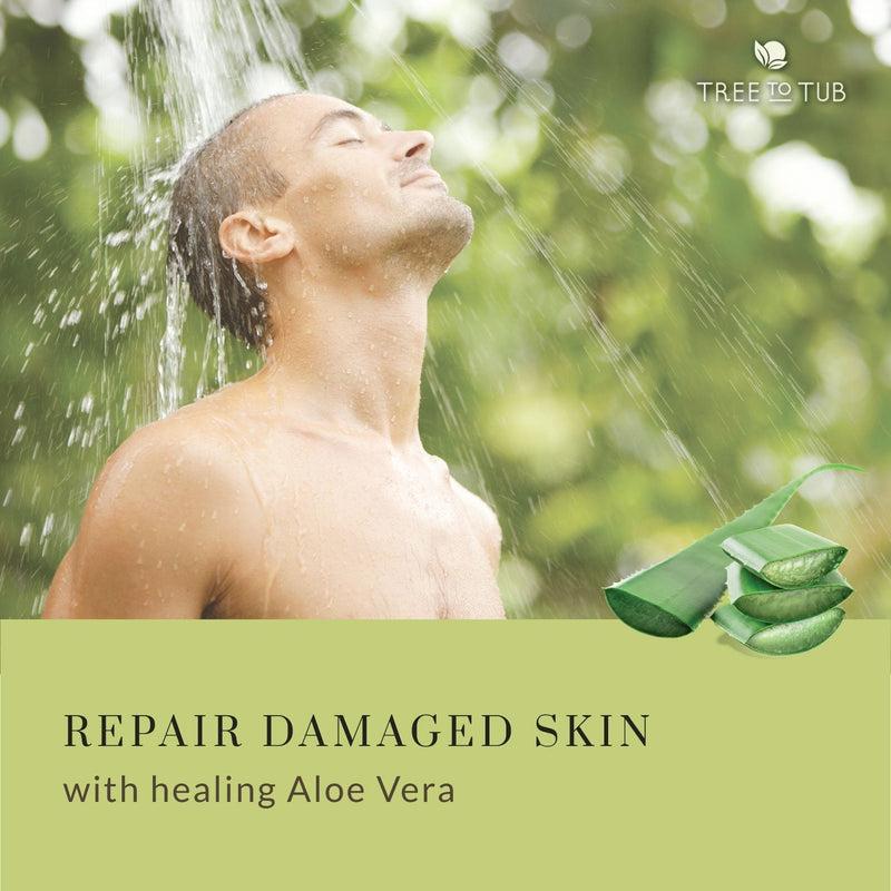 [Australia] - Tree To Tub Lotion for Sensitive Skin - pH 5.5 Balanced, Fragrance Free Lotion with Organic Shea Butter, Cocoa Butter, Aloe Vera 8.5 oz 