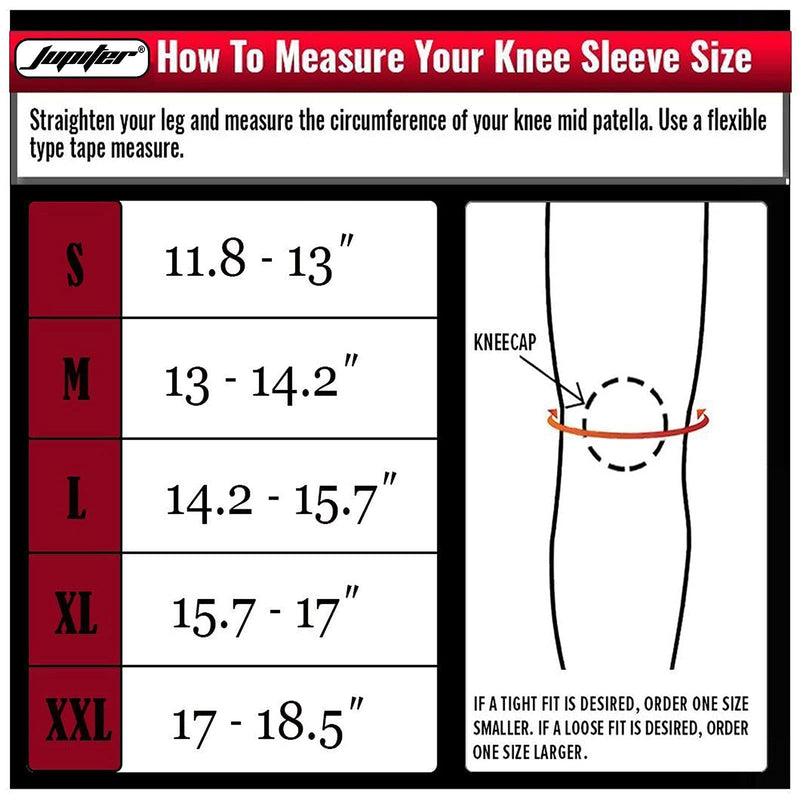 [Australia] - Knee Sleeves (1 Pair), 7mm Compression Knee Braces for Squats,Weightlifting,Powerlifting,Cross Training for Men & Women Medium Black 