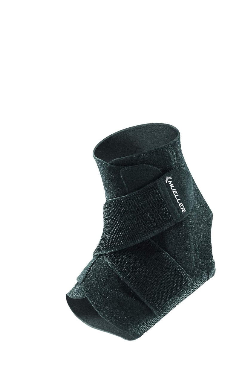 [Australia] - Mueller Adjustable Ankle Support, Black, One Size Fits Most 