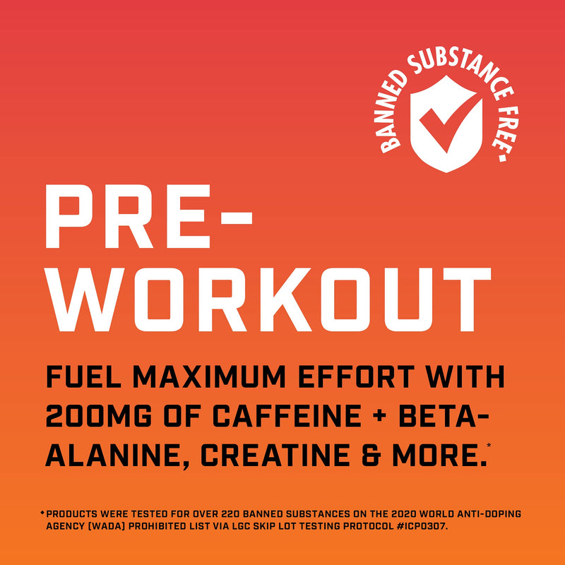 [Australia] - GNC Unbreakable Performance Pre-Workout | Energy+ Performance, Banned Substance Free | Cryo Blue | 30 Servings 