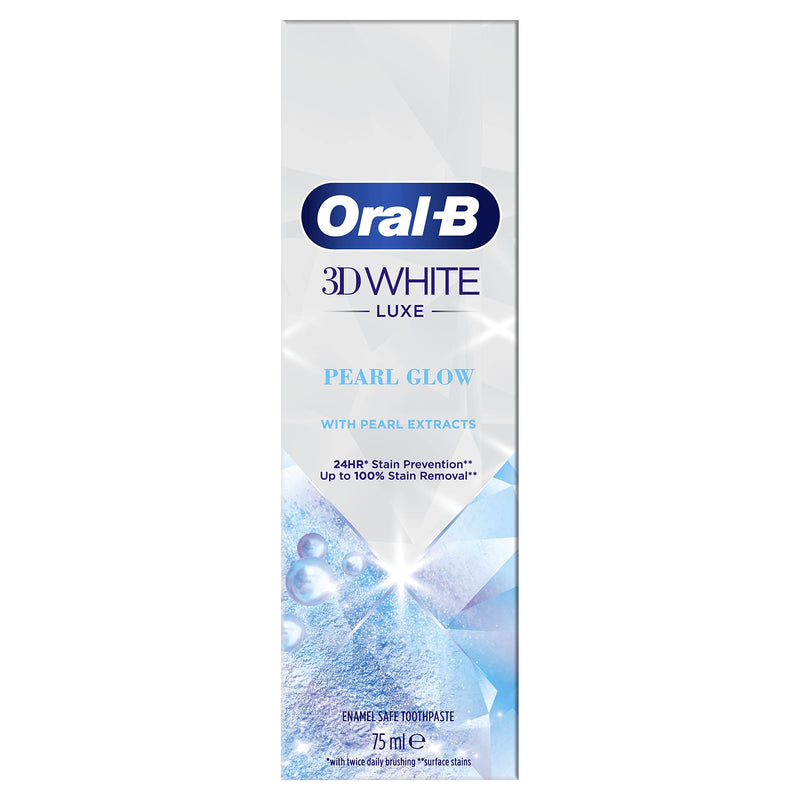 [Australia] - Oral-B 3D White Luxe Pearl Glow Toothpaste 75 ml 