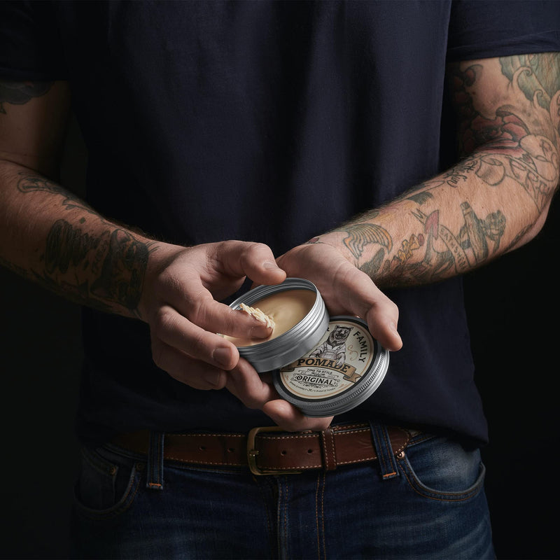 [Australia] - Hair Pomade for Men – Water Based Medium Hold Mens Hair Styling Pomade Contains Volumising Bentonite Clay – Texturising Non Greasy Anti Dandruff Pomade For That Natural Healthy Shine – Original 100ml 