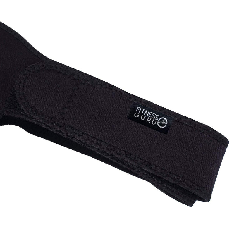 [Australia] - King of Flash Adjustable Neoprene Right Shoulder Support Strap Arthritis, Gym, Sports, Brace, Pain Relief, Injury Prevention [One Size] 