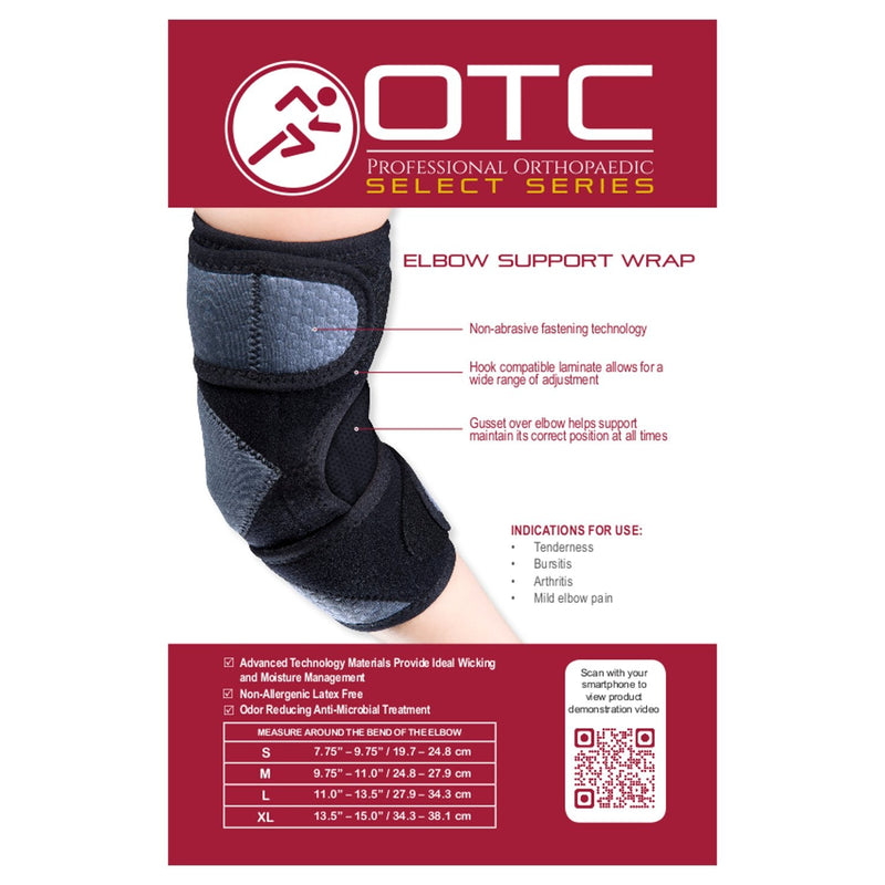 [Australia] - OTC Elbow Support Wrap, Select Series Black X-Large 