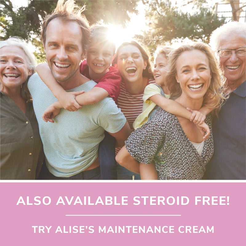 [Australia] - Noble Formula, Alise's Recovery Cream with 5% Ammonium Lactate, 1% Hydrocortisone, 0.125% Pyrithione Zinc (ZnP), Moisturizing Cream, 4 oz 