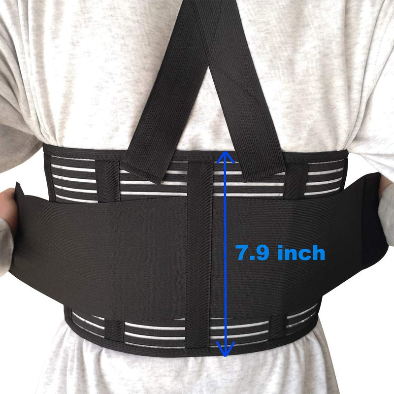[Australia] - Solmyr Rib and Chest Support Brace, Broken Rib Brace, Breathable Rib Belt for Sore or Bruised Ribs Support, Sternum Injuries, Dislocated Ribs Protection, Pulled Muscle Pain (L/XL) Large (Pack of 1) 