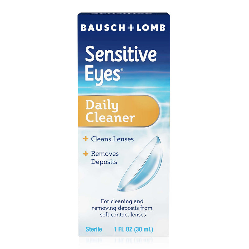 [Australia] - Contact Lens Solution by Bausch & Lomb, for Cleaning and Removing Deposits from Soft Contact Lenses, Daily Lens Cleaner, 1 Fl Oz 