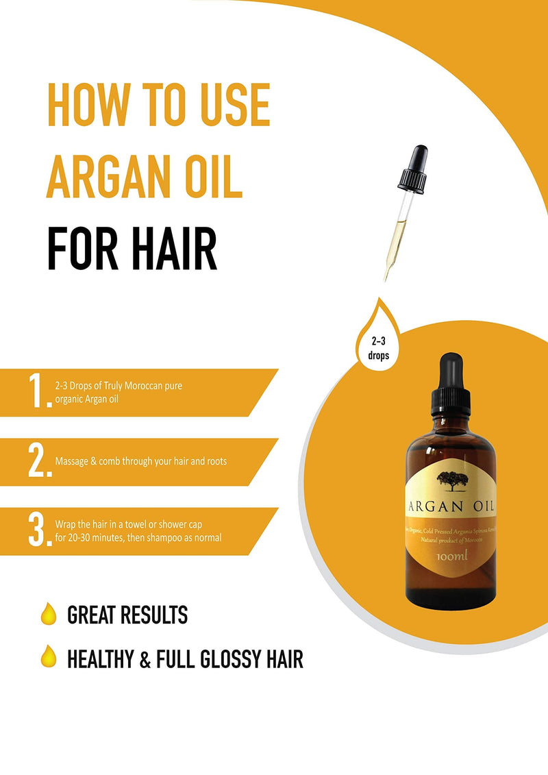 [Australia] - MOROCCAN ARGAN OIL 100% Pure 100ml 