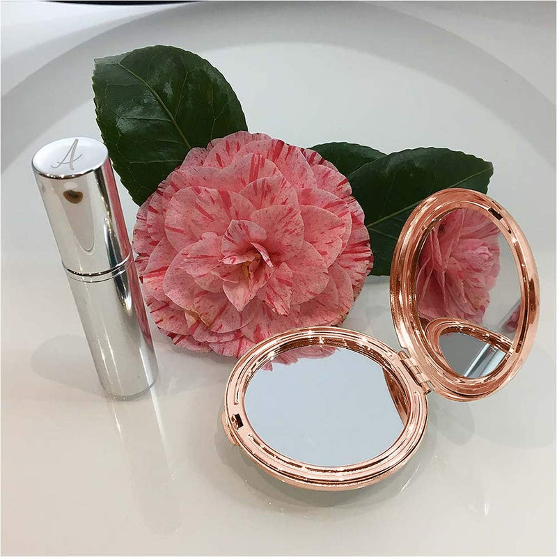 [Australia] - WIEZO-USA Mother's Day, Mother's Birthday Gifts - Rose Gold Mirror Gift for mom - a mom is The Sunshine of Our Days 