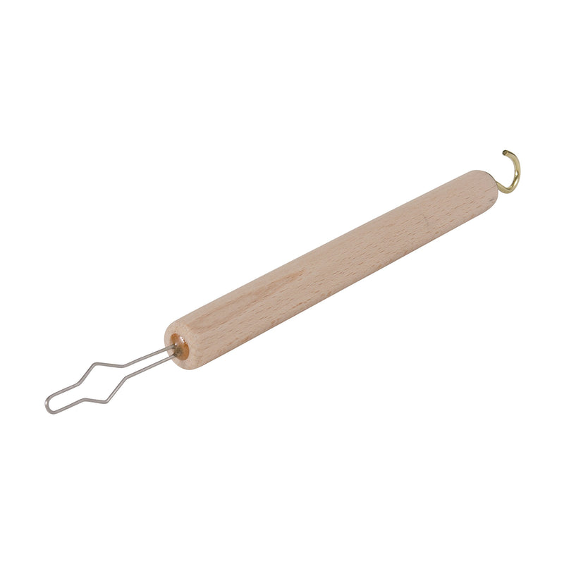 [Australia] - DMI Dressing Stick, Button Hook and Zipper Pull, Durable Wood Handle, Dressing Aid for Limited Mobility 