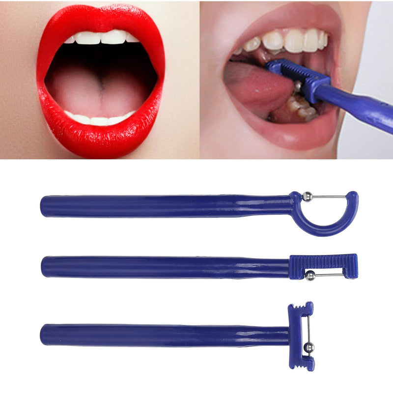 [Australia] - Tongue Exercise,ANGGREK 3pcs Tongue Tip Exercise Tool Tongue Tip Lateralization Lifting Oral Muscle Training Set 